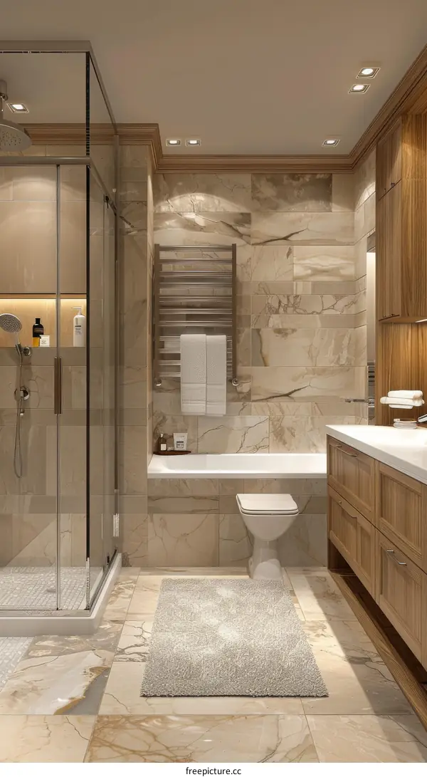 Modern Luxury Bathroom Interior Design