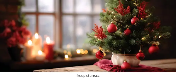 Cozy Christmas Tree Indoor Decoration