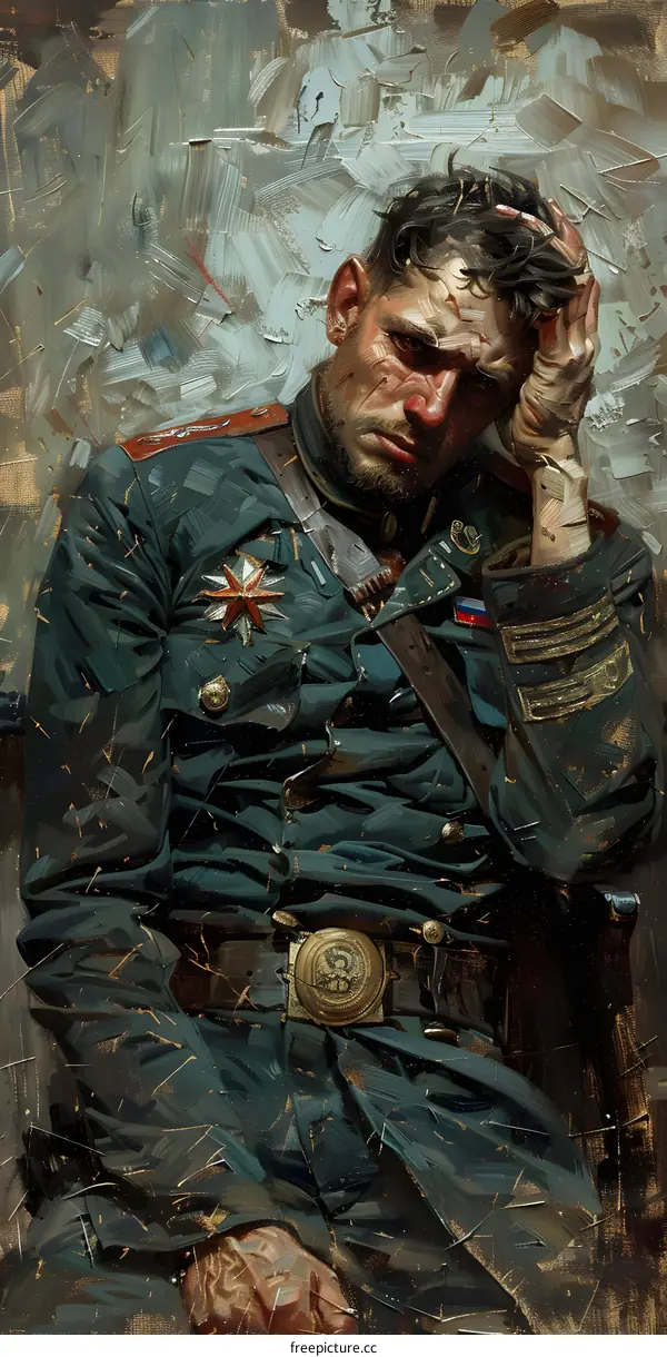 Portrait of a soldier