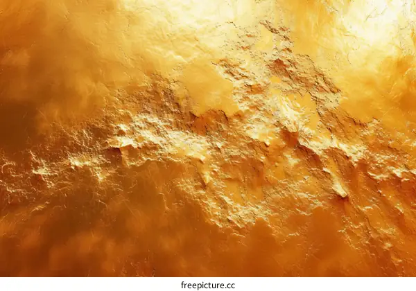 Molten gold texture background