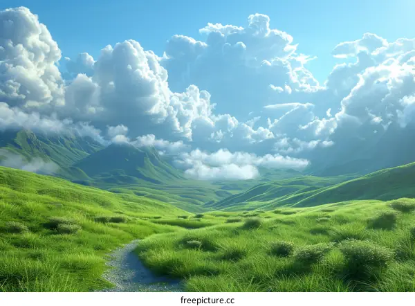 Rolling Green Hills: A Captivating Landscape