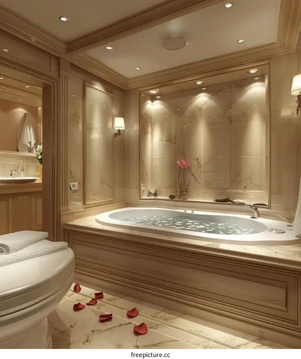 Modern and Minimalist Bathroom Design