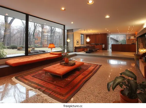 Mid-Century Modern Home Interior Design