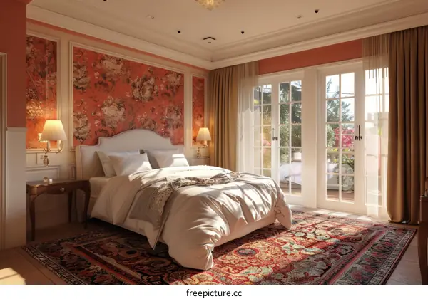 Classic Elegant Bedroom Interior Design