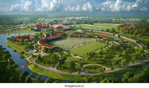 A rendering of the new CityCentre development in Houston, Texas