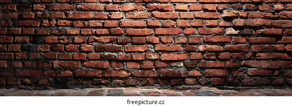 Aged Brick Wall Background