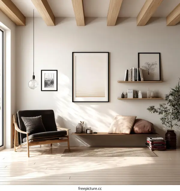 Modern Minimalist Living Room Interior Design