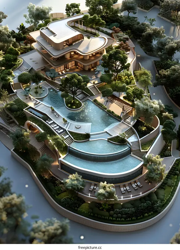 A Modern Villa on the Top of the Mountain