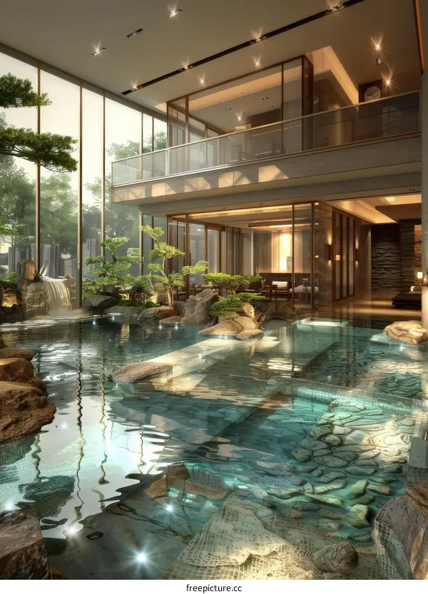 Indoor swimming pool