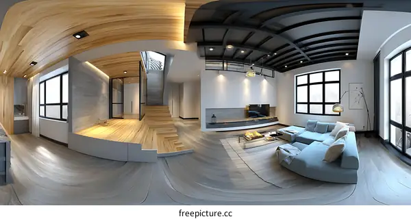Modern Loft Apartment 360 Virtual Tour