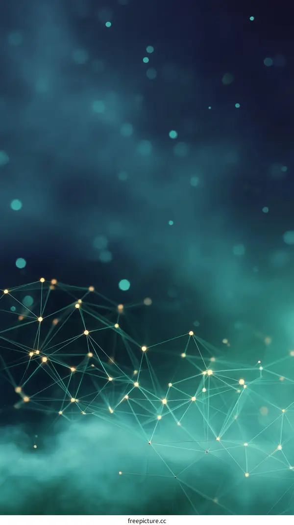 Abstract Digital Network Connections