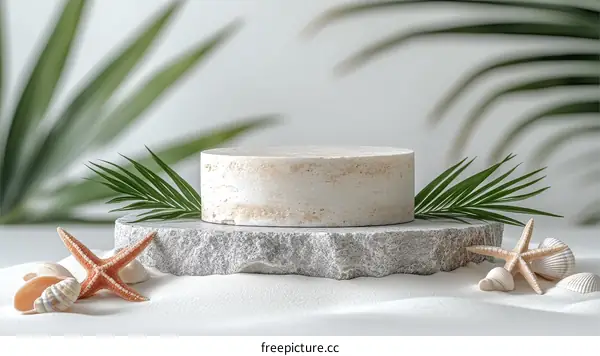 Coastal Style Display Stand for Cakes and Treats