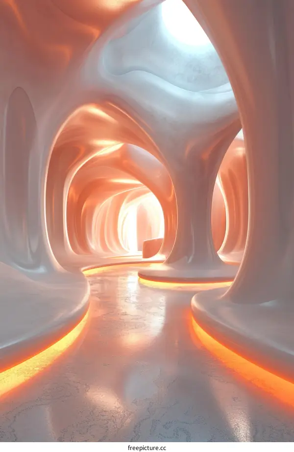 Futuristic Sci-Fi Corridor