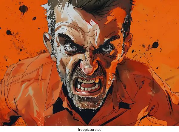 Portrait of an Angry Man