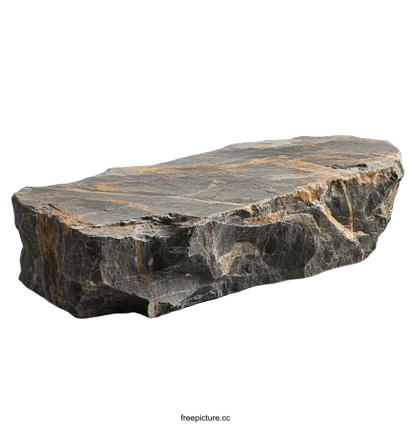 [Transparent Background PNG]Natural Stone Shelf Display