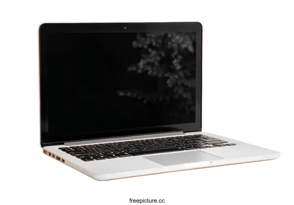 [Transparent Background PNG]Modern Laptop Computer Technology Device