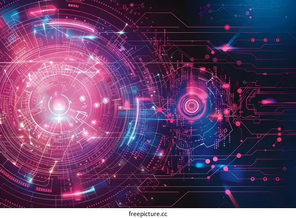 Futuristic Technology Background