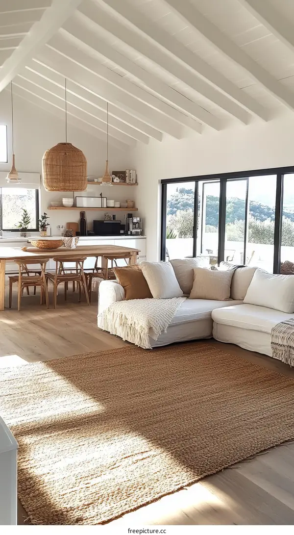 Modern Rustic Living Room Interior Design