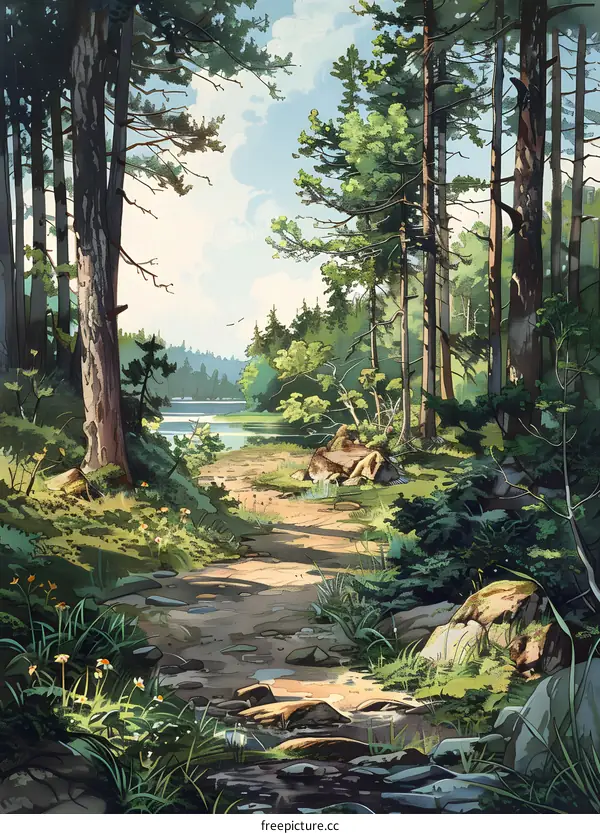 The Path Through the Woods