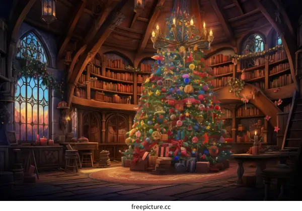 Enchanted Christmas Library