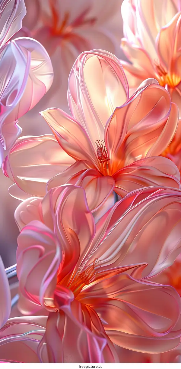 Beautiful Abstract Floral Illustration
