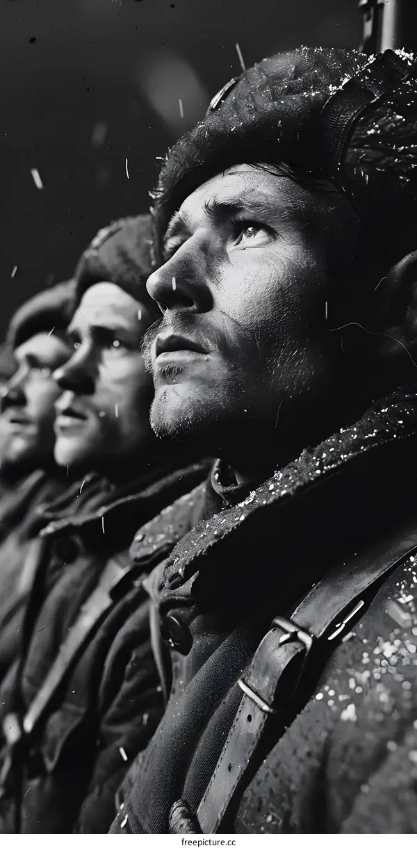 Soviet soldiers during World War II
