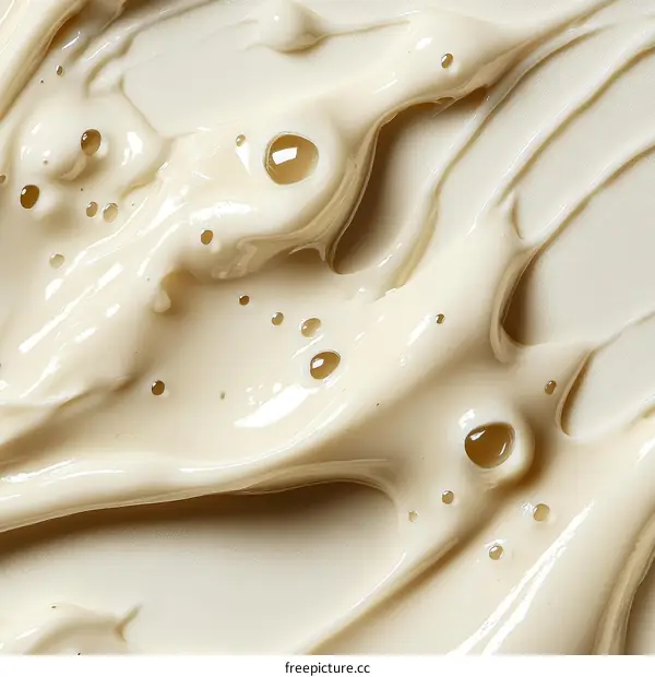 Creamy Texture with Smooth Flowing Pattern