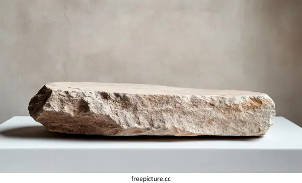 Natural Stone Display Platform