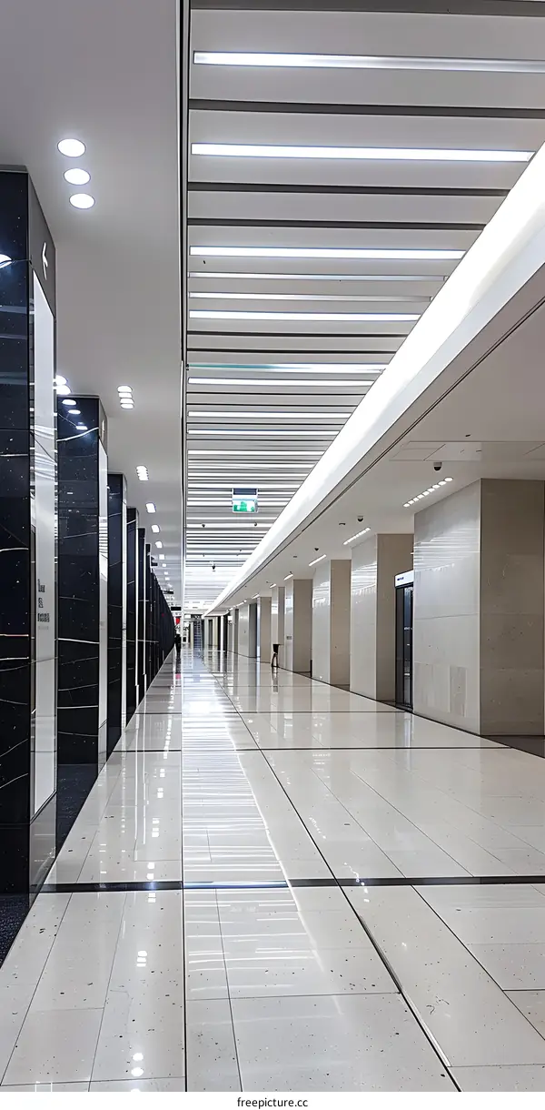 Modern Architecture Corridor Interior Design