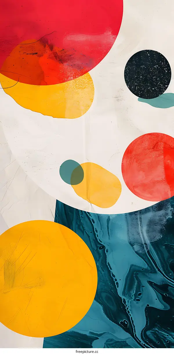 Abstract  Geometric Shapes  Background  Design  Art