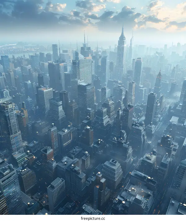 Glass and Steel Metropolis