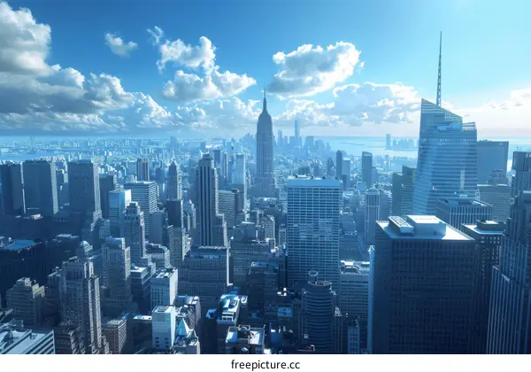 New York City Skyline with the Empire State Building