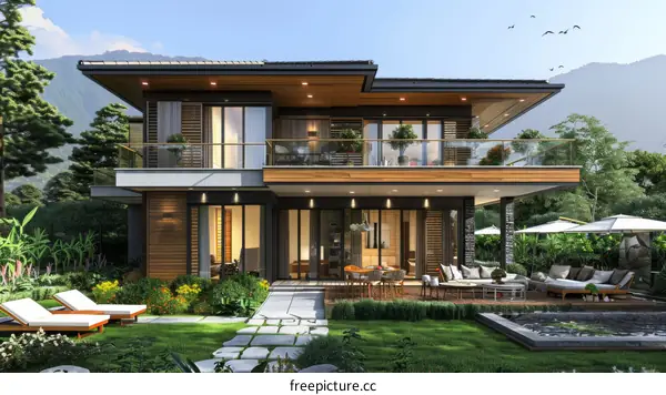 Modern Luxury Villa Exterior Design