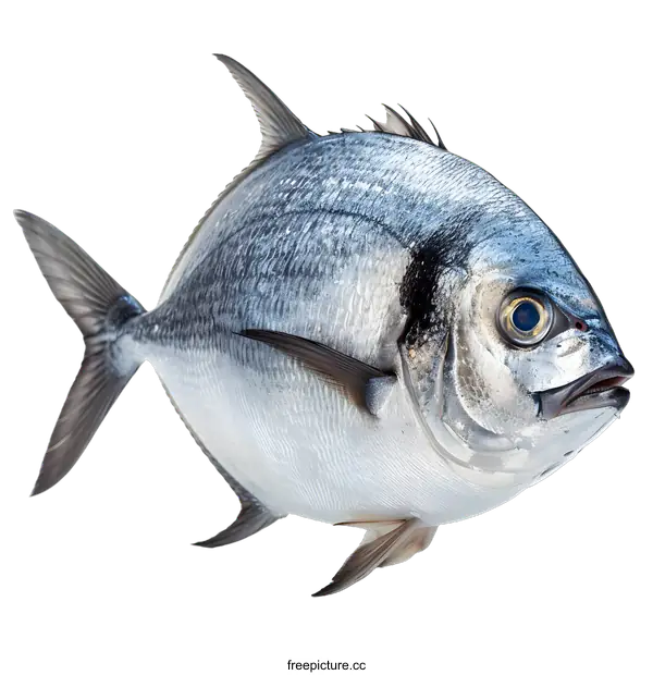 [Transparent Background PNG]Fresh Fish on White Background