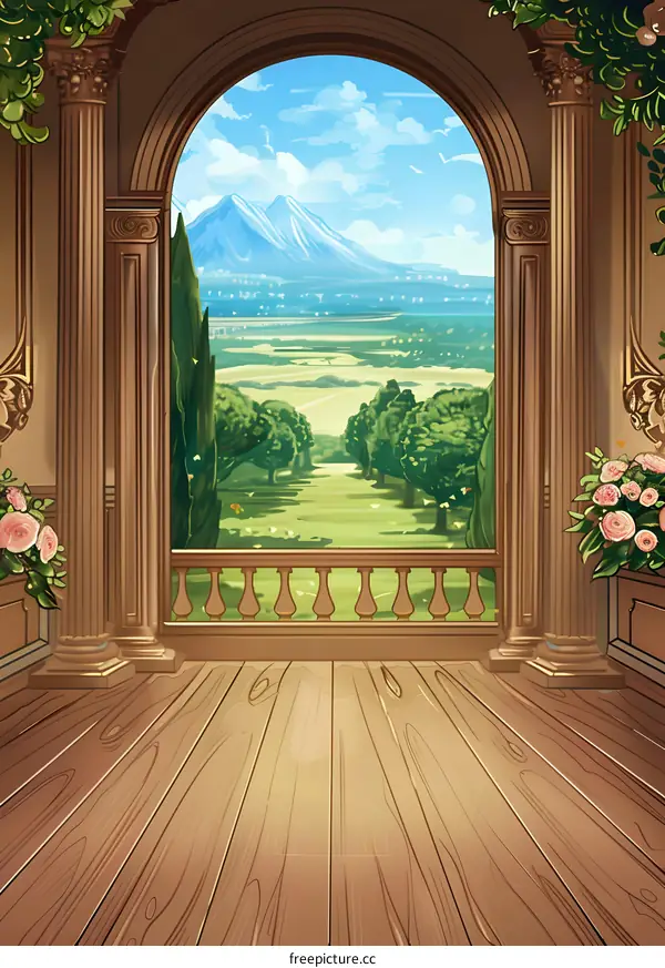 Beautiful View From Balcony