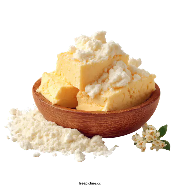 [Transparent Background PNG]Delicious Homemade Cheese Squares with Powdered Milk