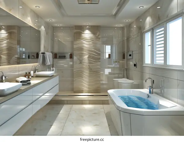 Modern Luxury Bathroom Interior Design