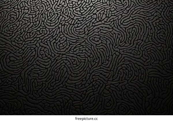 Black and gray organic 3D texture