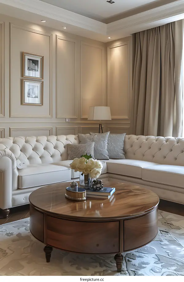 European style living room