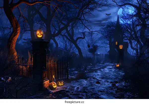 Halloween Jack-o-lantern