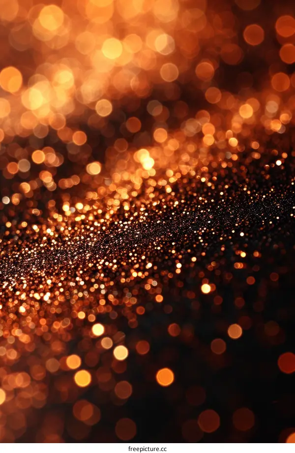Golden glitter texture background