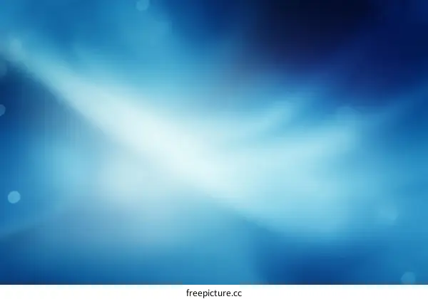 Abstract Blurry Blue Gradient Background Design