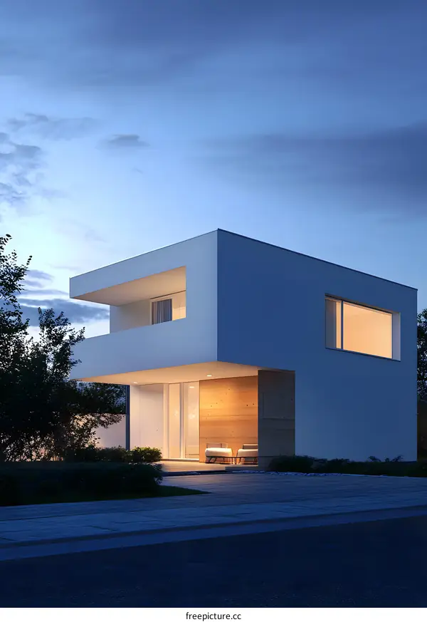 Modern House Design with Minimalist Exterior