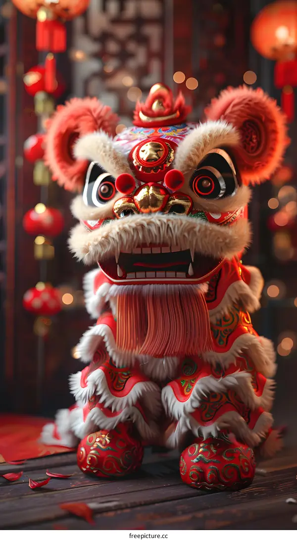 Lion dance