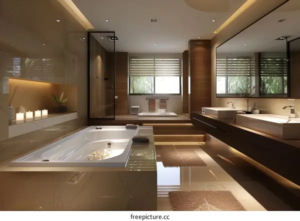 Modern Luxury Bathroom Design