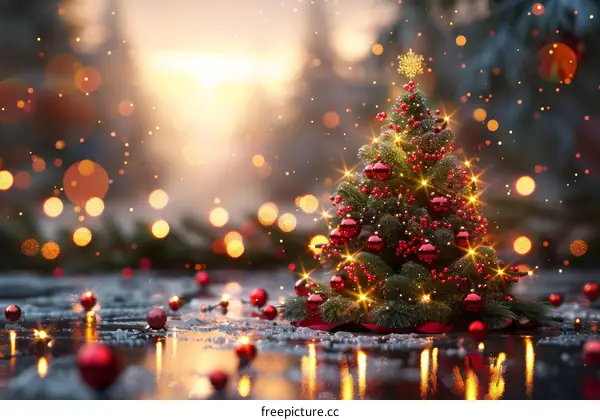 Christmas Tree with Decoration