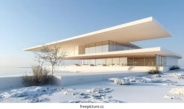 Modern Minimalist Beach House