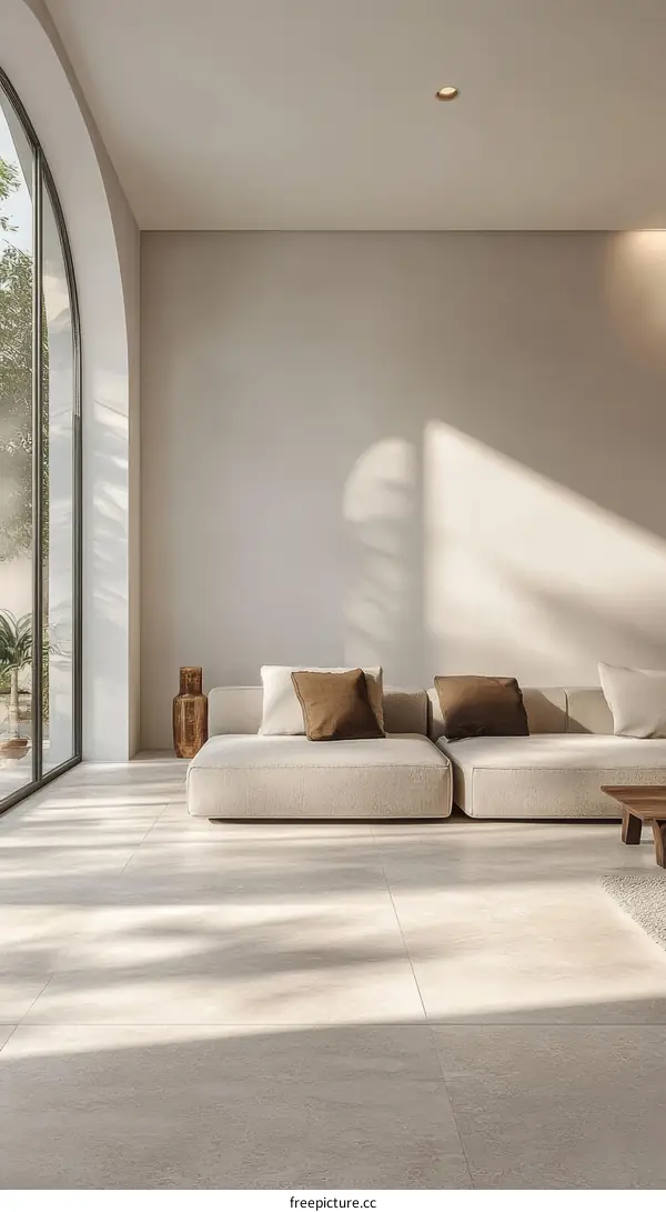 Modern Minimalist Living Room Interior Design