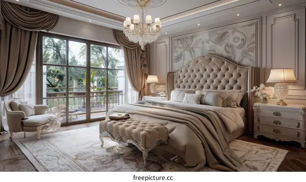 Elegant Luxurious Bedroom Interior Design