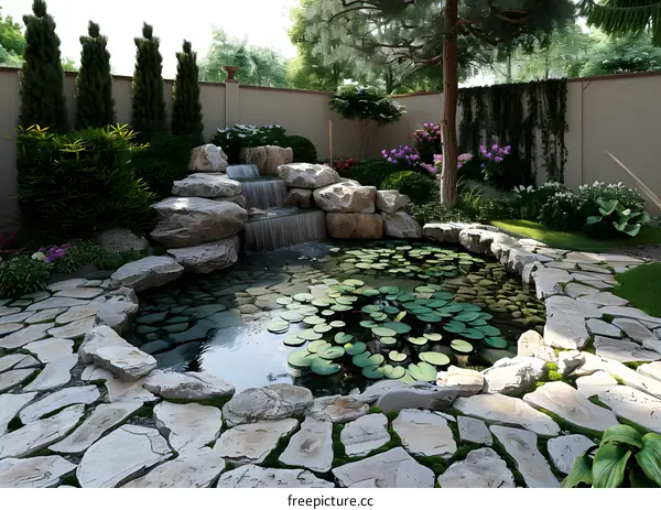 Serene Garden Water Feature
